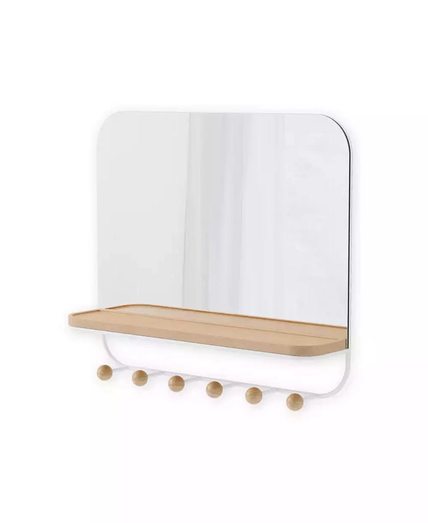 商品Umbra|Estique Mirror with Hooks,价格¥579,第1张图片