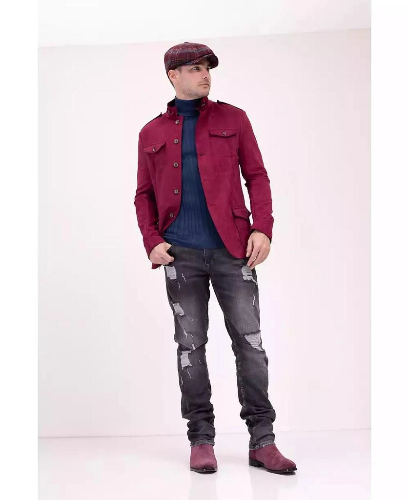 商品RON TOMSON|Men's Modern Safari Sport Coat,价格¥987,第1张图片