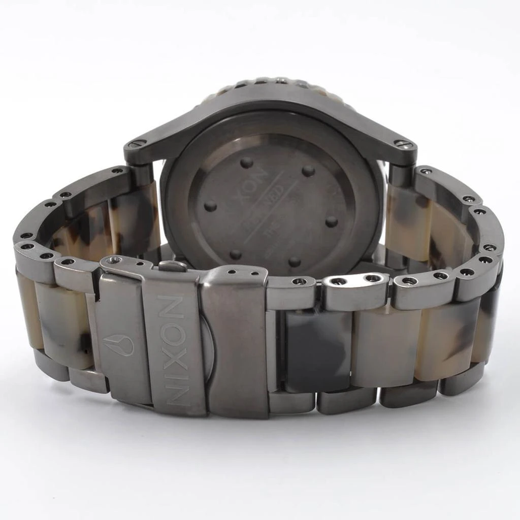 商品Nixon|Nixon A4102590 Men's 38-20 Gunmetal Face Grey Tortoise Bracelet Watch,价格¥670,第2张图片详细描述