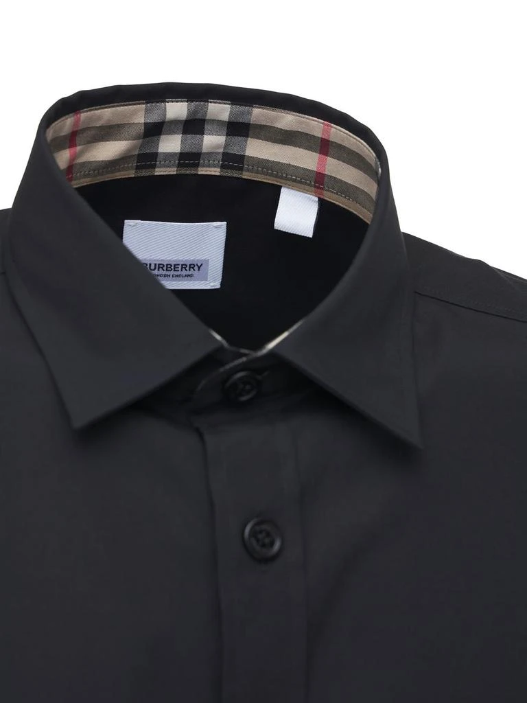 商品Burberry|Sherwood Stretch Cotton Poplin Shirt,价格¥4512,第4张图片详细描述