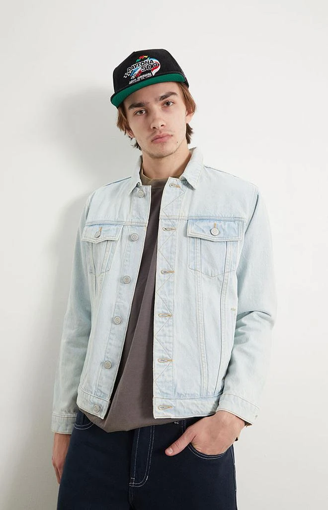 商品PacSun|Light Wash Classic Fit Denim Trucker Jacket,价格¥341,第1张图片