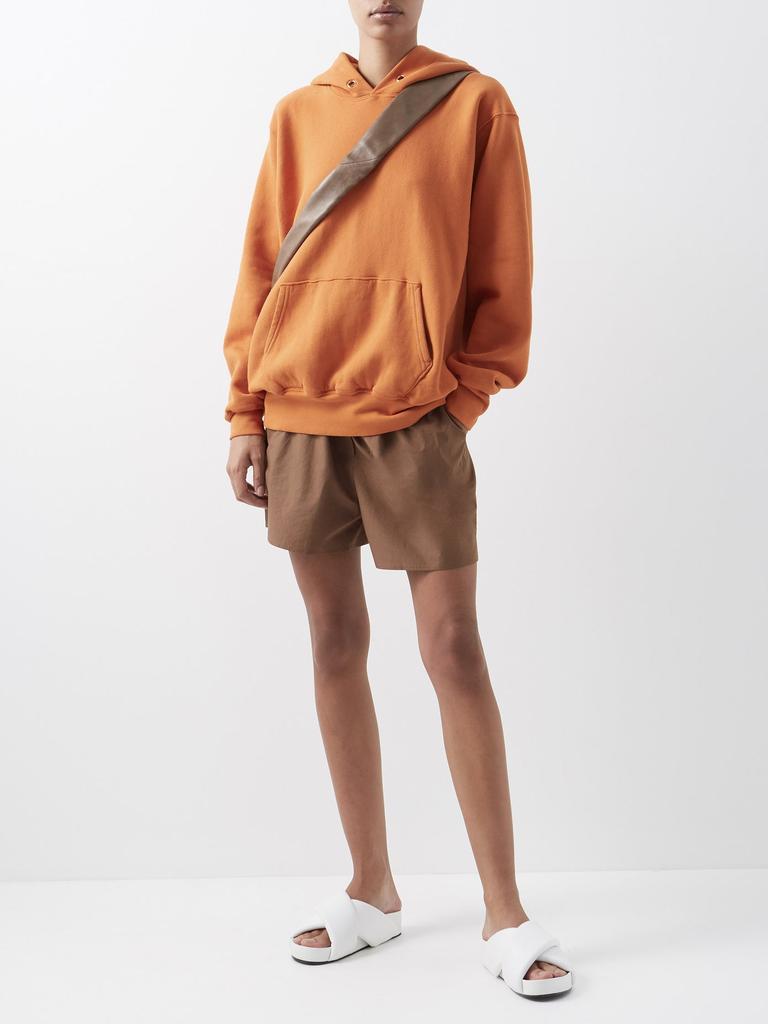 商品Les Tien|Brushed-back cotton-jersey hoodie,价格¥1928,第4张图片详细描述