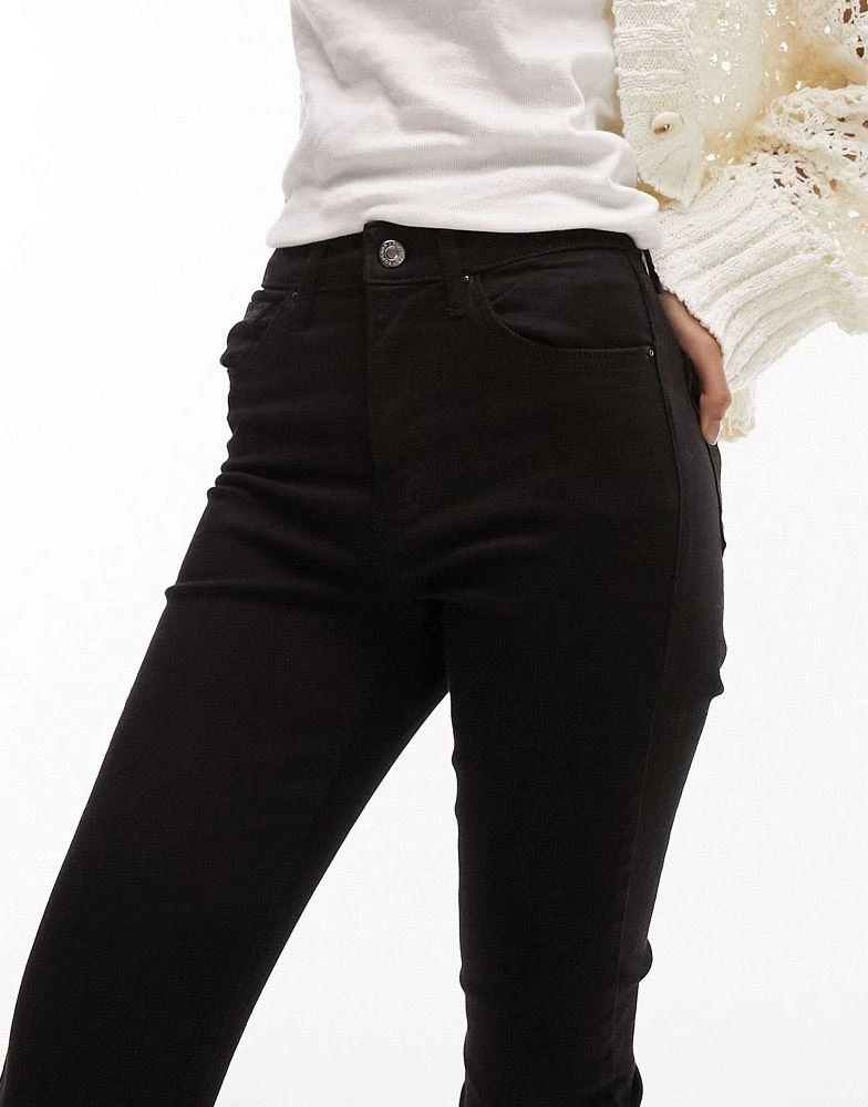 商品Topshop|Topshop Jamie jeans in black,价格¥119,第5张图片详细描述