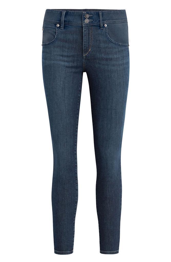 商品Hudson|Collin Ankle Crop Skinny Jeans,价格¥663,第1张图片