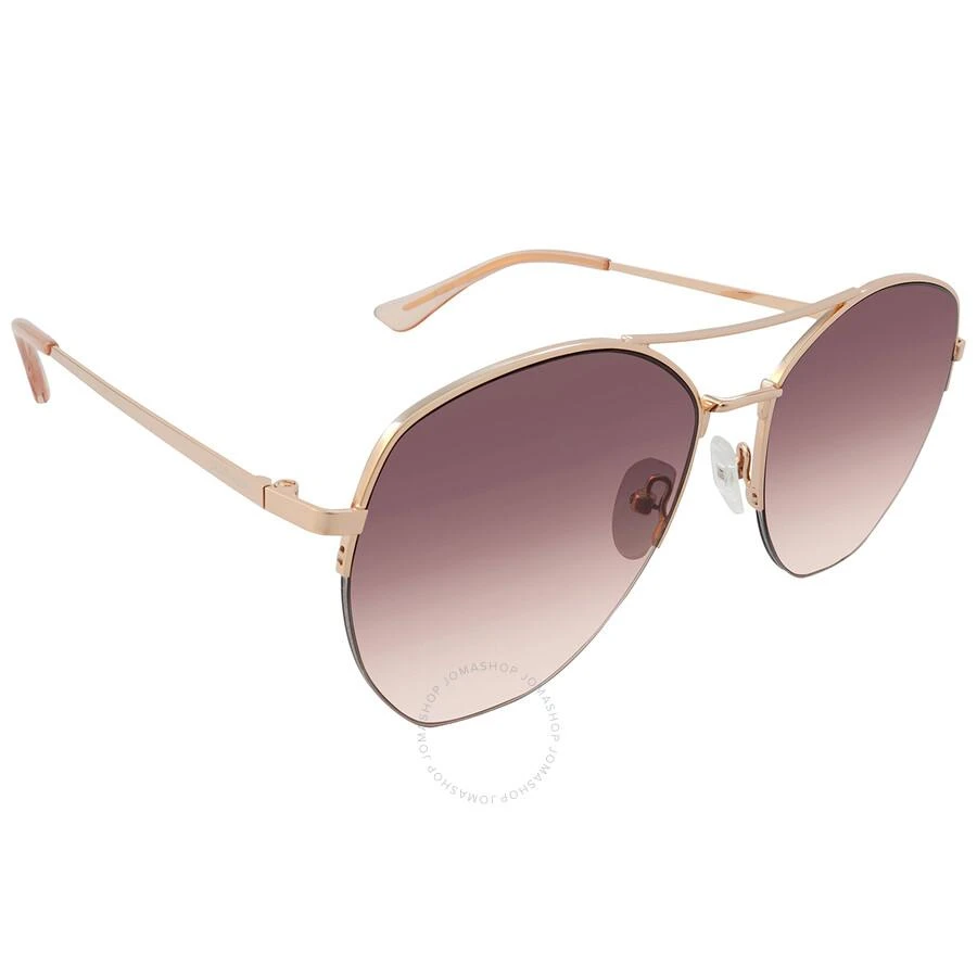 商品Calvin Klein|Pink Gradient Pilot Ladies Sunglasses CK20121S 780 57,价格¥104,第3张图片详细描述