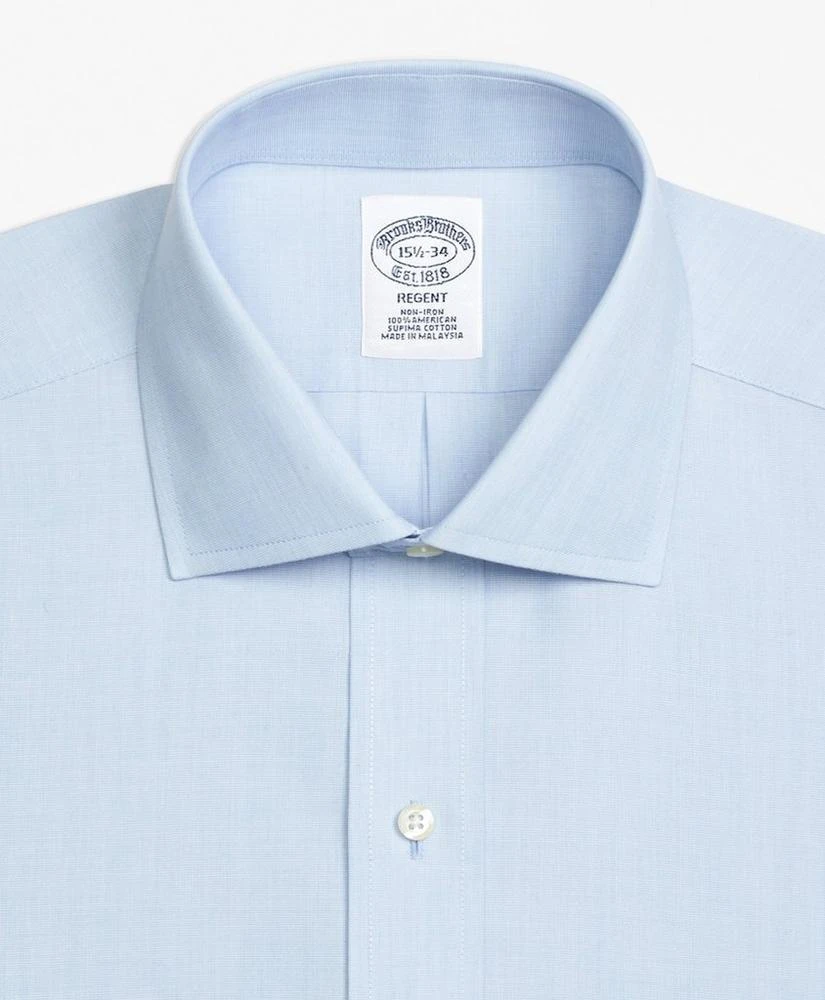 商品Brooks Brothers|Regent Regular-Fit Dress Shirt,  Non-Iron Spread Collar,价格¥412,第2张图片详细描述