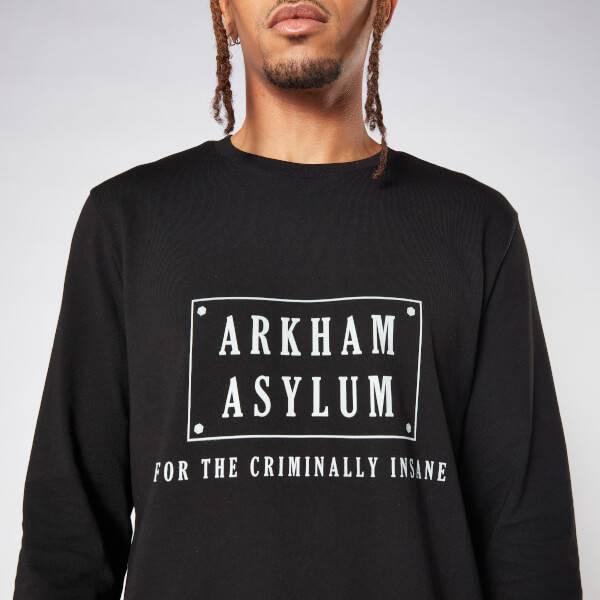 Batman Villains Arkham Asylum Unisex Long Sleeve T-Shirt - Black商品第6张图片规格展示