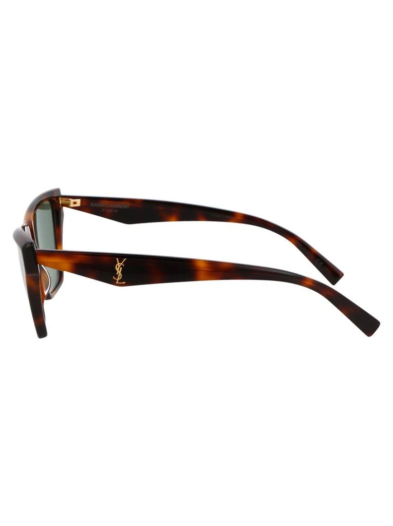 商品Yves Saint Laurent|Saint Laurent Eyewear Logo Engraved Sunglasses,价格¥1681,第3张图片详细描述