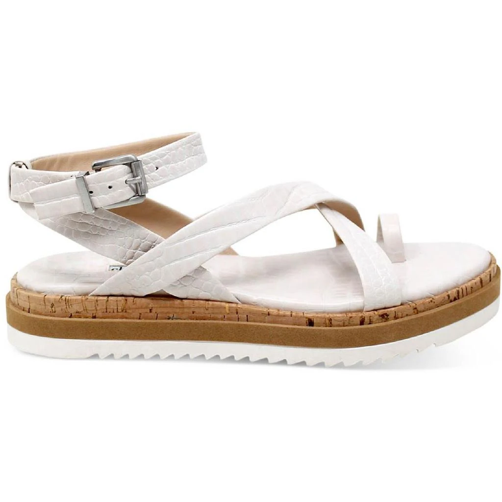 商品Charles David|Charles David Womens Chance Leather Crocodile Print Slingback Sandals,价格¥269,第2张图片详细描述