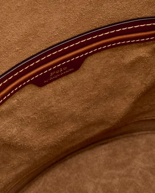 商品Ralph Lauren|Medium Bucket Leather Shoulder Bag,价格¥5099,第3张图片详细描述