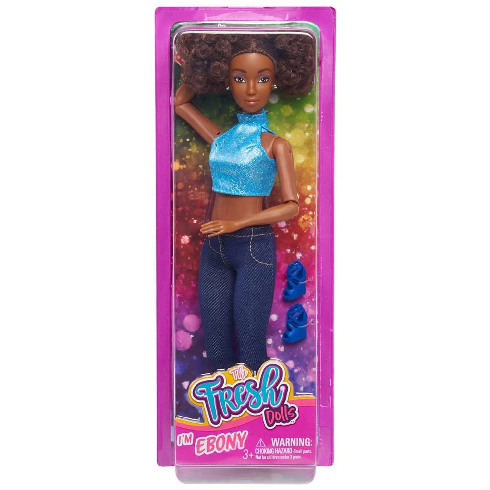 商品The Fresh Dolls|Fresh Dolls 11.5" - Ebony,价格¥67,第4张图片详细描述