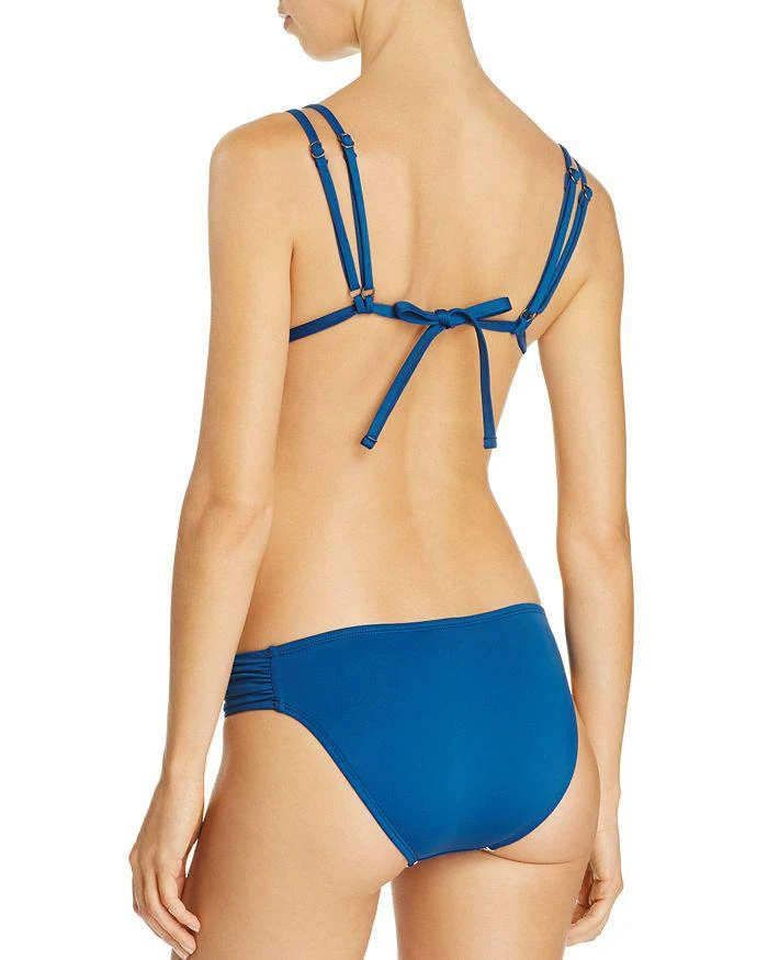 商品Lucky Brand|Stitch In Time Triangle Bikini Top,价格¥556,第3张图片详细描述