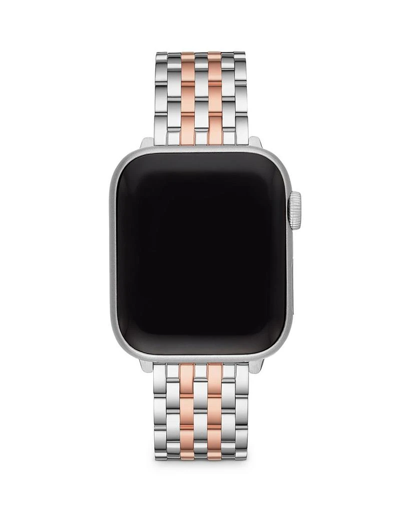 商品Michele|Two-Tone 18K Pink Gold-Plated Bracelet Band for Apple Watch®, 38/40/41mm and 42/44/45/49mm,价格¥4466,第1张图片