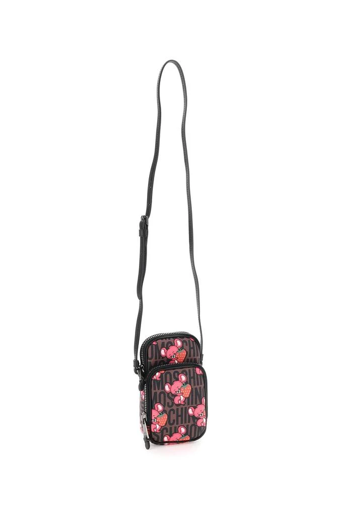商品Moschino|Moschino 'illustrated animals' crossbody phone holder,价格¥2106,第3张图片详细描述