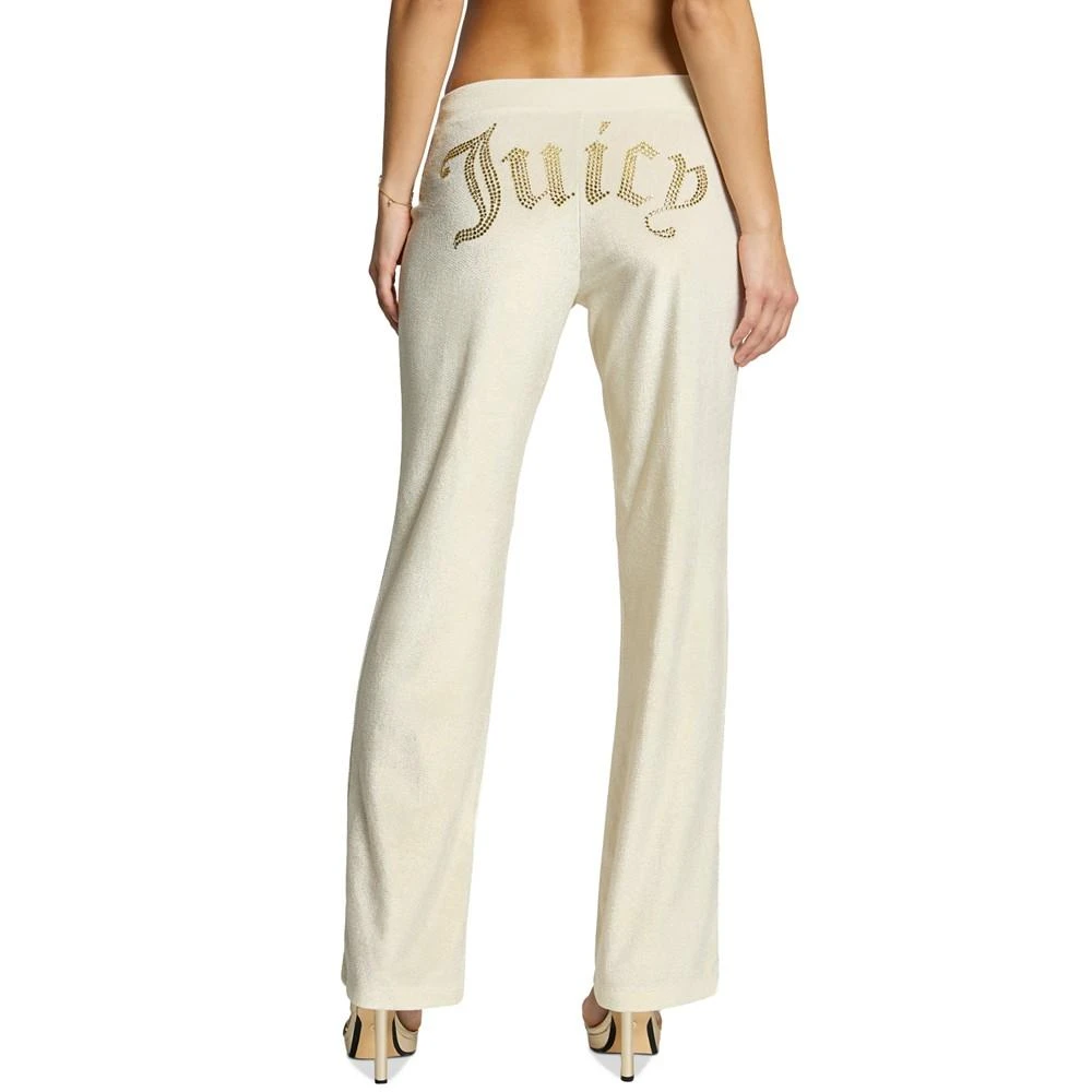 商品Juicy Couture|Women's Velour Studded-Back Bling Pants Created for Macy's,价格¥313,第2张图片详细描述