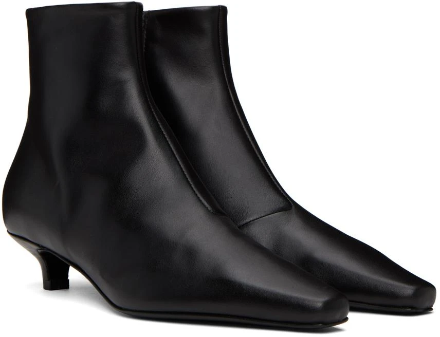 商品Totême|Black 'The Slim' Boots,价格¥4687,第4张图片详细描述