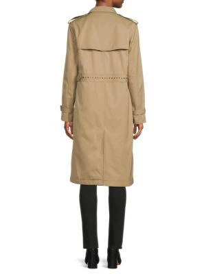 商品Valentino|Rockstud Belted Trench Coat,价格¥8022,第2张图片详细描述