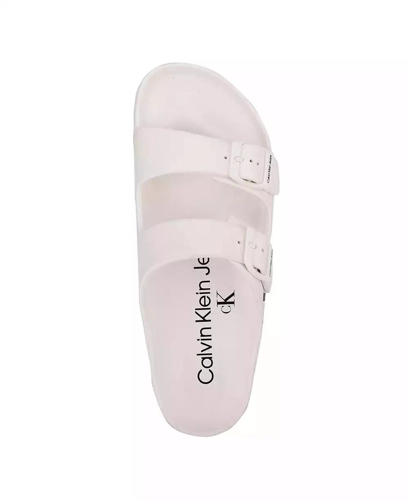 商品Calvin Klein|Men's Zion Open Toe Casual Slip-on Sandals,价格¥269,第4张图片详细描述