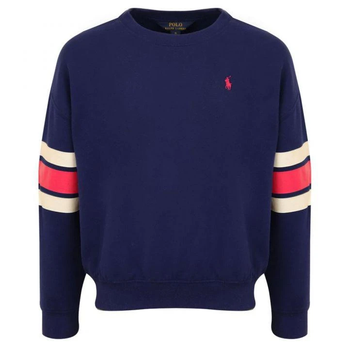 商品Ralph Lauren|Blue Large Logo Sweatshirt,价格¥241,第1张图片