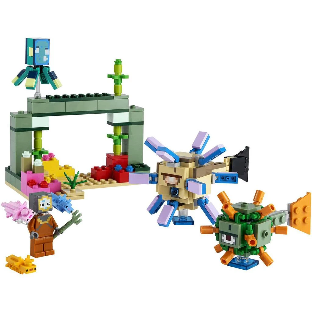 商品The Hut|LEGO Minecraft: The Guardian Battle Underwater Fish Set (21180),价格¥190,第3张图片详细描述