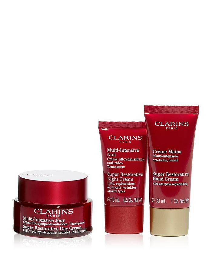 商品Clarins|Super Restorative Anti Aging Skincare Starter Set,价格¥1005,第3张图片详细描述