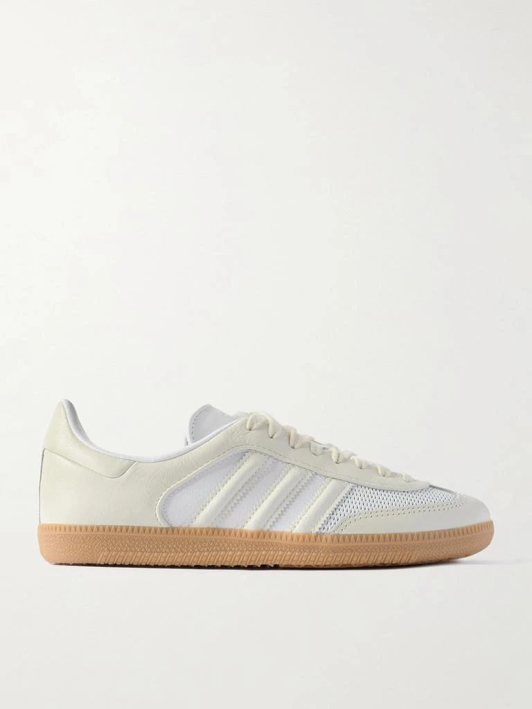 商品Adidas|Samba Og 皮革边饰网眼运动鞋,价格¥382,第1张图片