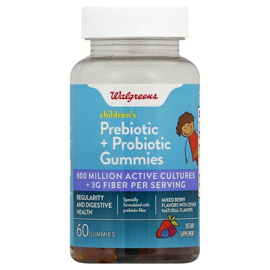 商品Walgreens|Children's Prebiotic + Probiotic Gummies,价格¥119,第1张图片