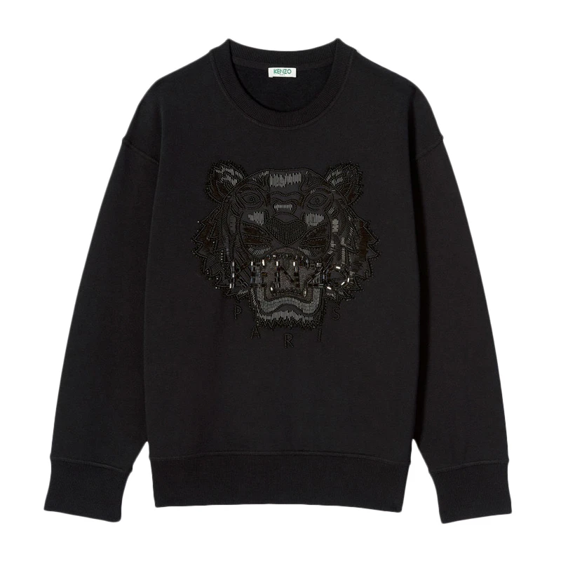 商品[国内直发] Kenzo|Kenzo 高田贤三 女士黑色棉质卫衣 F862SW7414XV-99,价格¥2225,第1张图片