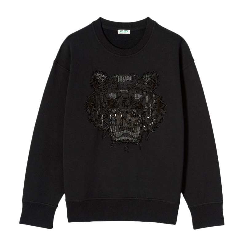 商品[国内直发] Kenzo|Kenzo 高田贤三 女士黑色棉质卫衣 F862SW7414XV-99,价格¥2293,第1张图片