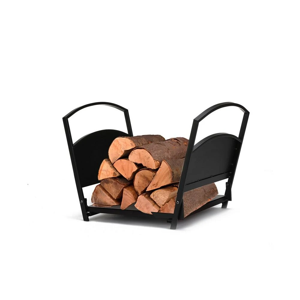 17" Fireplace Log Rack Indoor, Outdoor Firewood Rack 商品