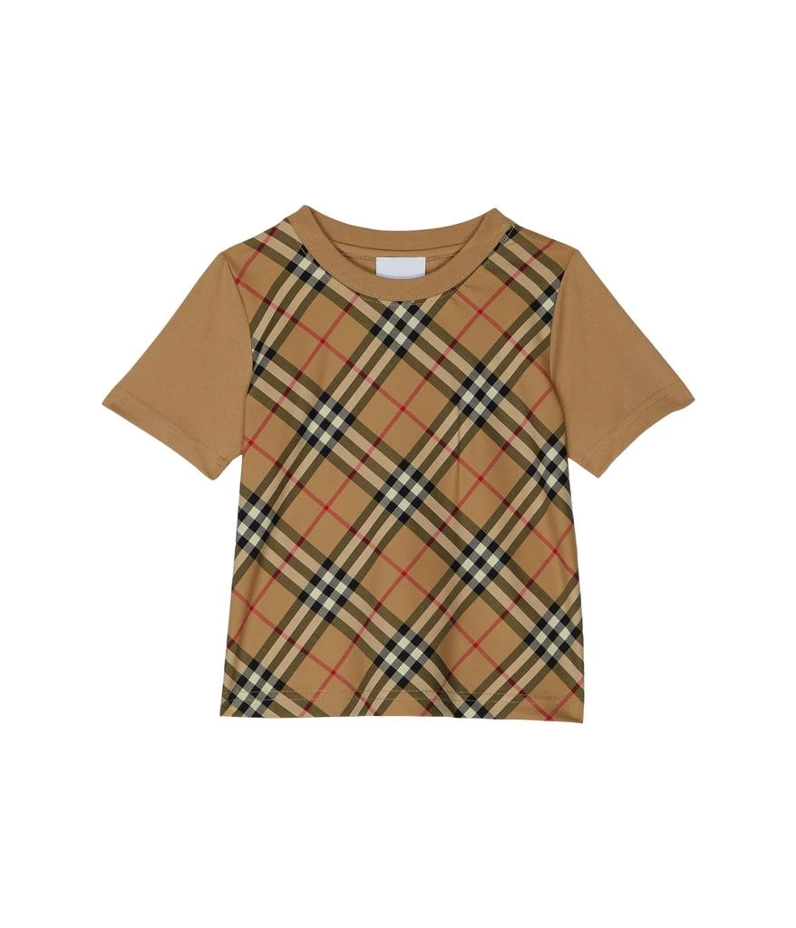 商品Burberry|Eli Check Tee (Little Kids/Big Kids),价格¥750,第1张图片