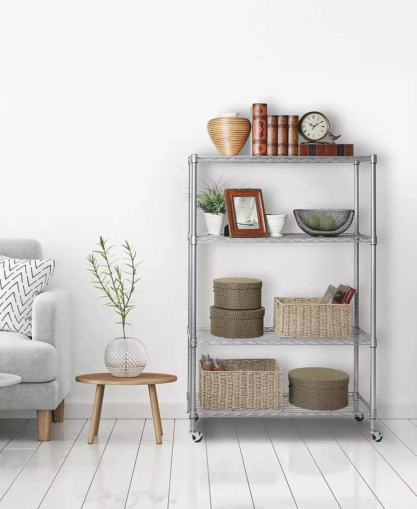 商品Seville Classics|UltraDurable 5-Tier NSF Steel Wire Shelving, 48" W x 18" D x 75" H,价格¥2139,第5张图片详细描述