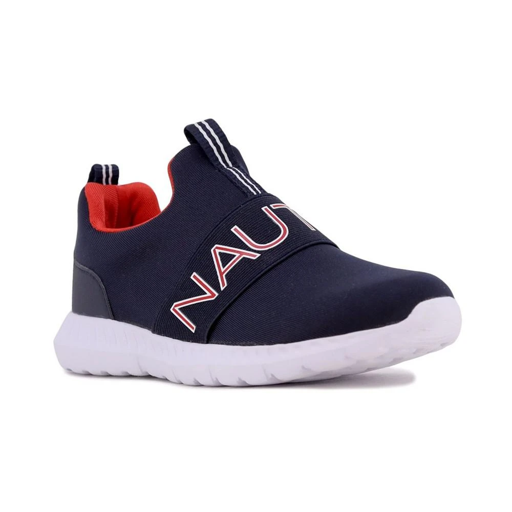 商品Nautica|Little Boys Canvey Logo Athletic Slip-on Sneaker,价格¥180,第3张图片详细描述