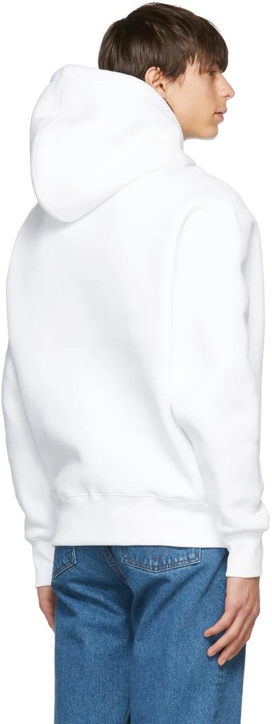 商品AMI|White Fleece Ami Paris Hoodie,价格¥1155,第3张图片详细描述