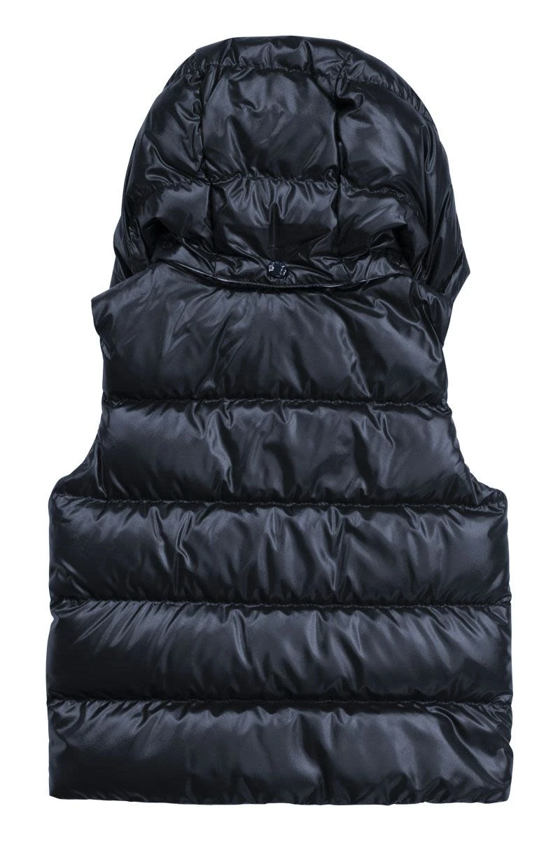 商品Moncler|Moncler 男童马甲 I29511A00007595ZJ778 黑色,价格¥1867,第3张图片详细描述