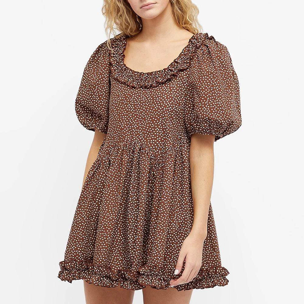 商品Sandy Liang|Sandy Liang Floral Print Egret Dress,价格¥2133,第3张图片详细描述