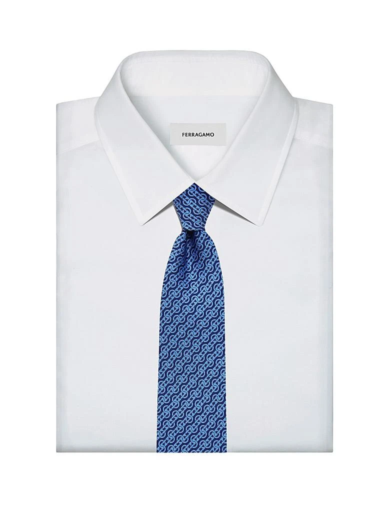 商品Salvatore Ferragamo|Trofeo Silk Tie,价格¥1771,第2张图片详细描述