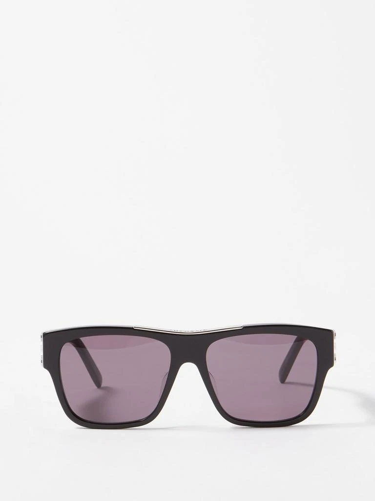 商品Givenchy|4G oversized square acetate sunglasses,价格¥2882,第1张图片