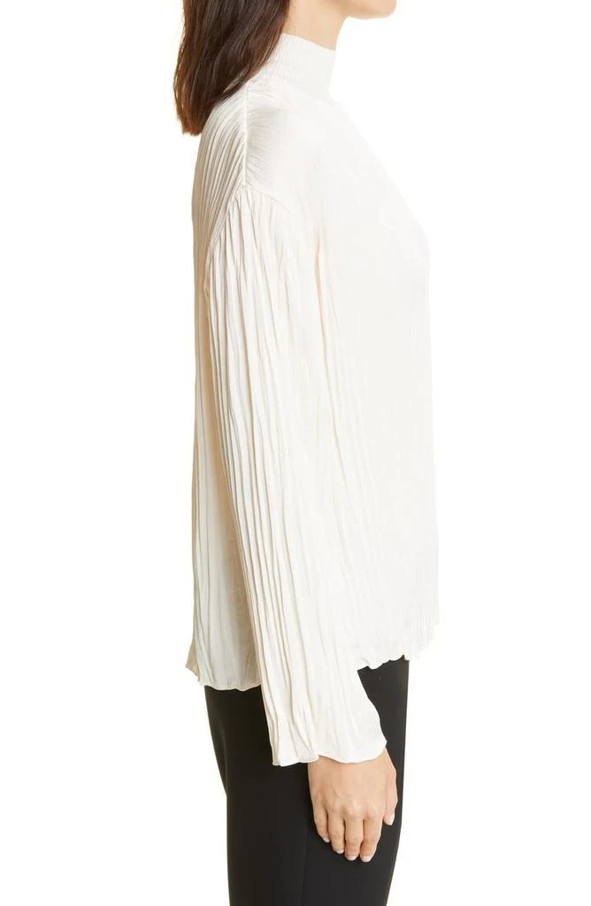 商品Vince|Pleated Crushed Satin Top,价格¥849,第3张图片详细描述