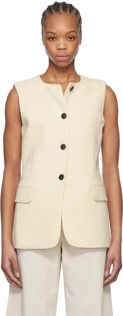 商品Rag & Bone|Beige Bartlet Vest,价格¥1699,第1张图片
