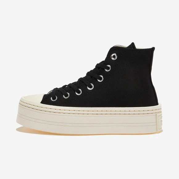 商品Converse|【Brilliant|包邮包税】匡威 CTAS MODERN LIFT HI 女生  运动鞋 SNEAKERS  A06141C BLACK/BLACK/EGRET,价格¥453,第1张图片