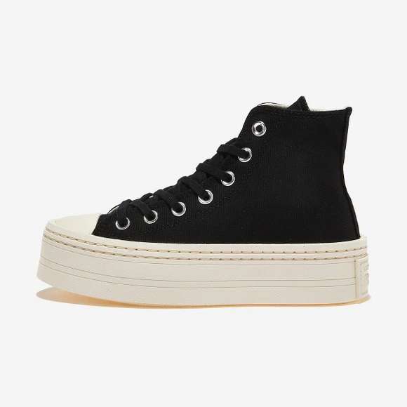 商品Converse|【Brilliant|包邮包税】匡威 CTAS MODERN LIFT HI 女生  运动鞋 SNEAKERS  A06141C BLACK/BLACK/EGRET,价格¥440,第1张图片