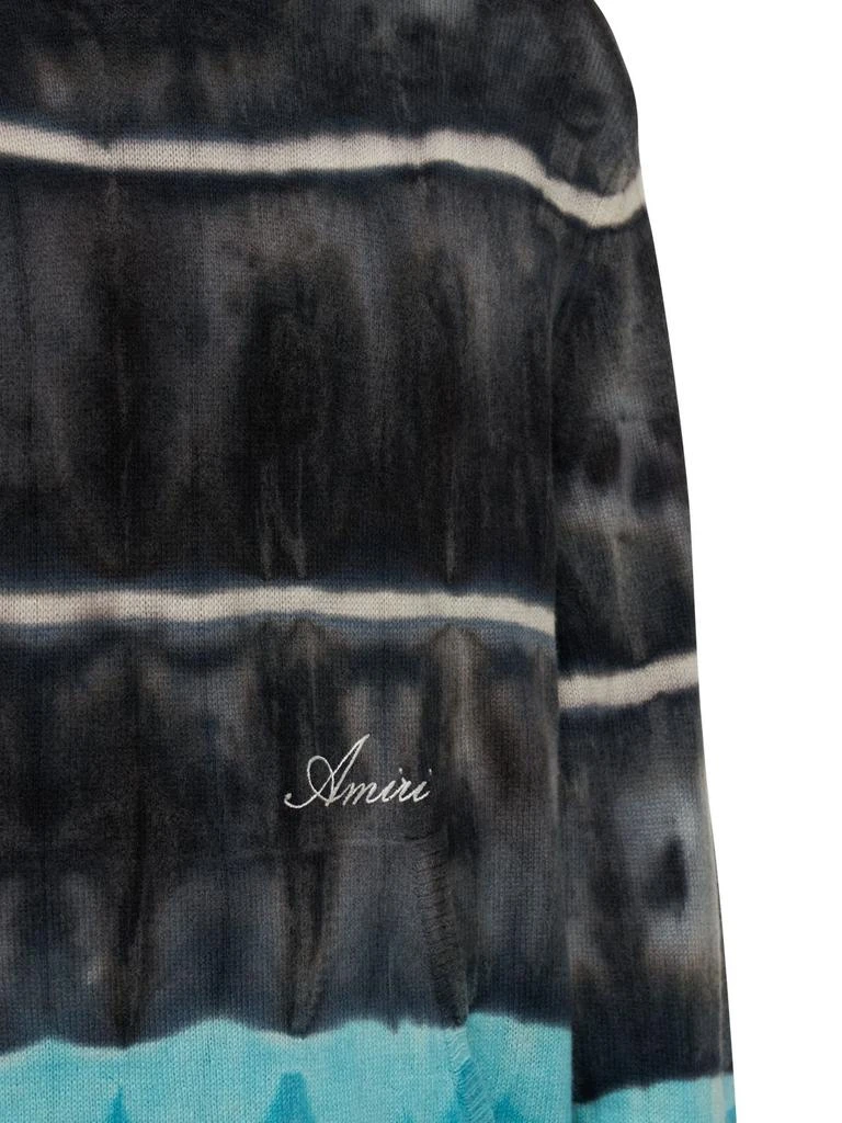 商品AMIRI|Tie Dye Cashmere & Wool Knit Hoodie,价格¥4918,第3张图片详细描述