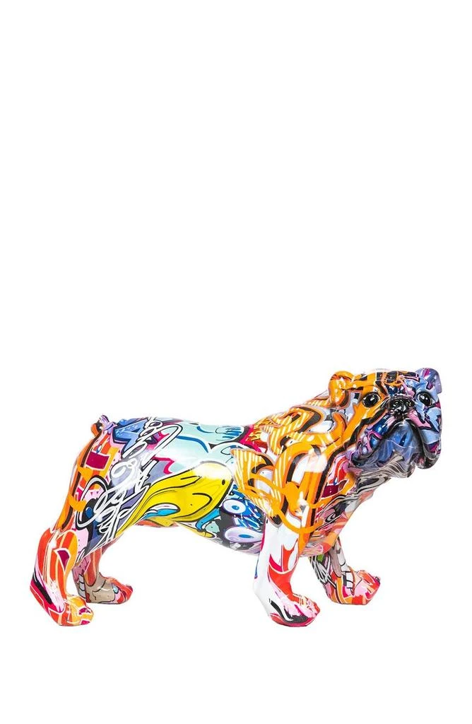 商品INTERIOR ILLUSIONS|Plus Street Art Bulldog Standing  - 11" Long,价格¥1128,第1张图片