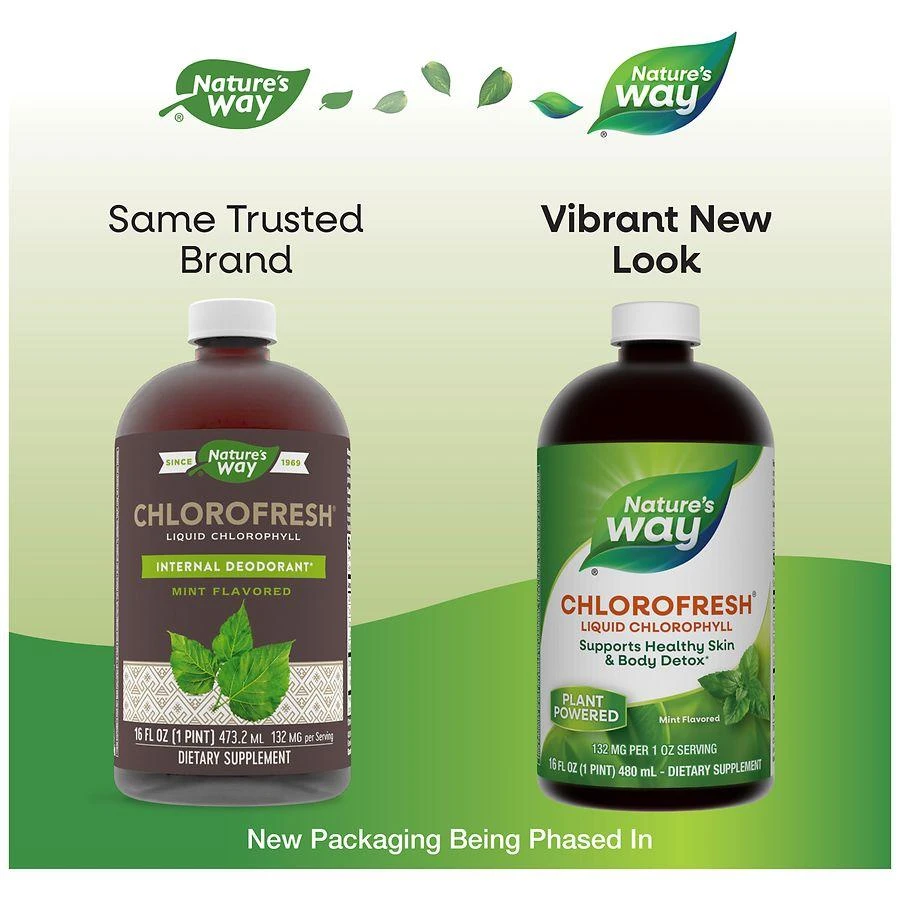 商品Nature's Way|Chlorofresh Liquid Chlorophyll Mint,价格¥116,第3张图片详细描述