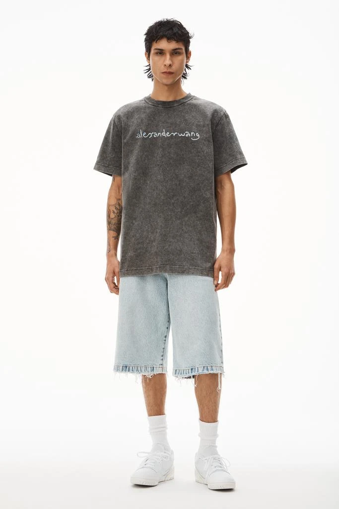CHROME GRAPHIC TEE IN COMPACT JERSEY 商品