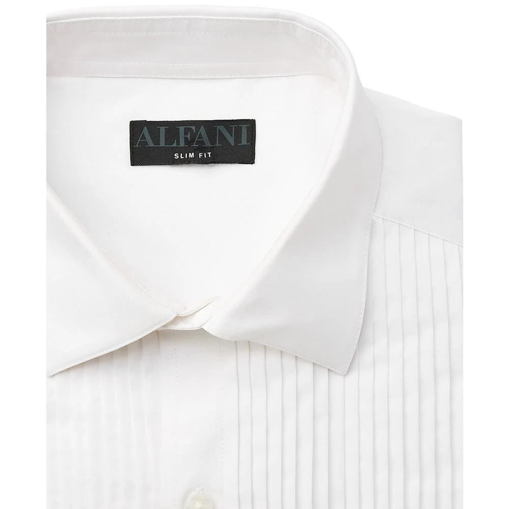 商品Alfani|Men's Slim Fit Pleated Panel Formal Shirt, Created for Macy's,价格¥458,第5张图片详细描述