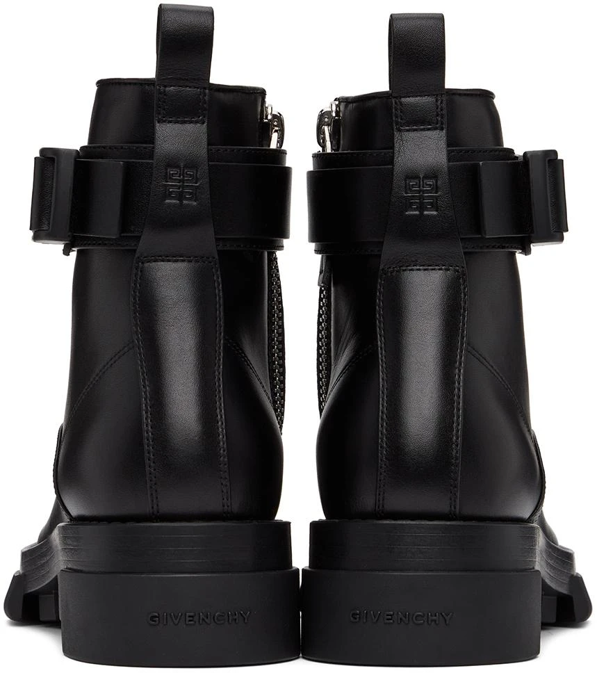 商品Givenchy|黑色 Terra Combat 踝靴,价格¥12299,第4张图片详细描述