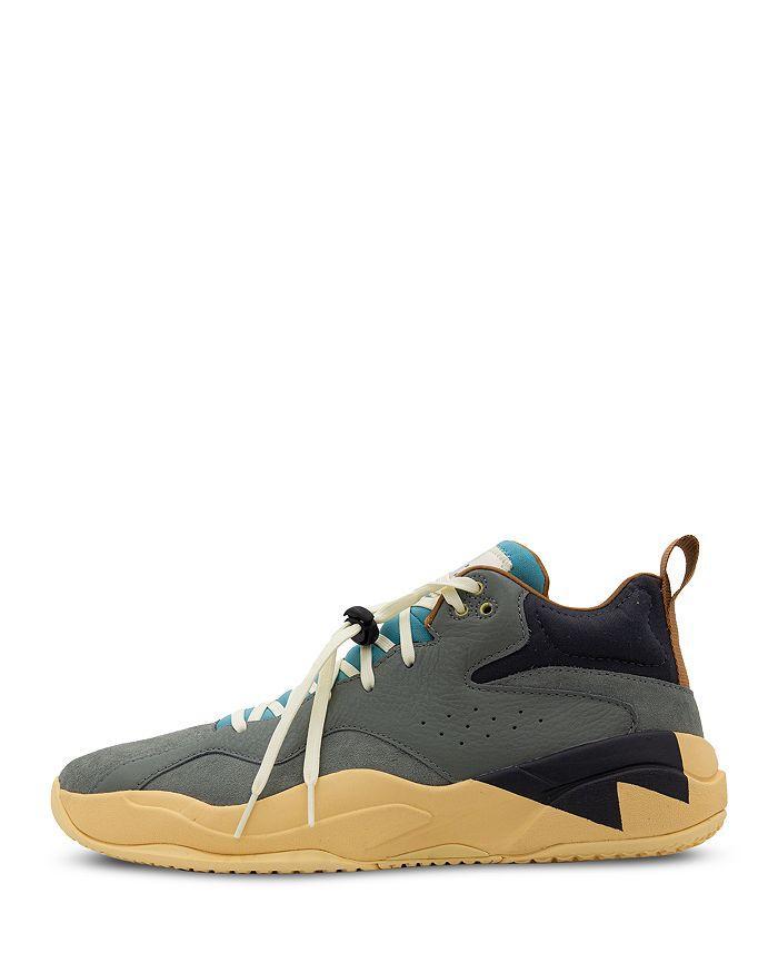 商品BRANDBLACK|Men's Leather & Suede Sneakers,价格¥1615,第6张图片详细描述