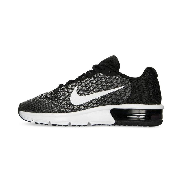 商品NIKE|男童Boys' Air Max Sequent 2 Running Sneakers from Finish Line,价格¥225,第5张图片详细描述